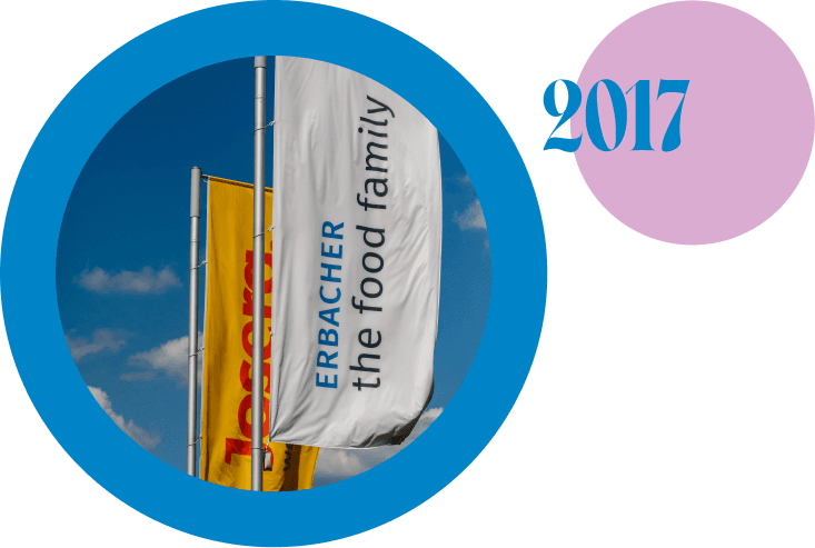 2017 - Gründung ERBACHER the food family