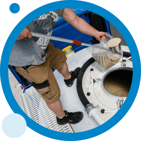 Use of raw materials