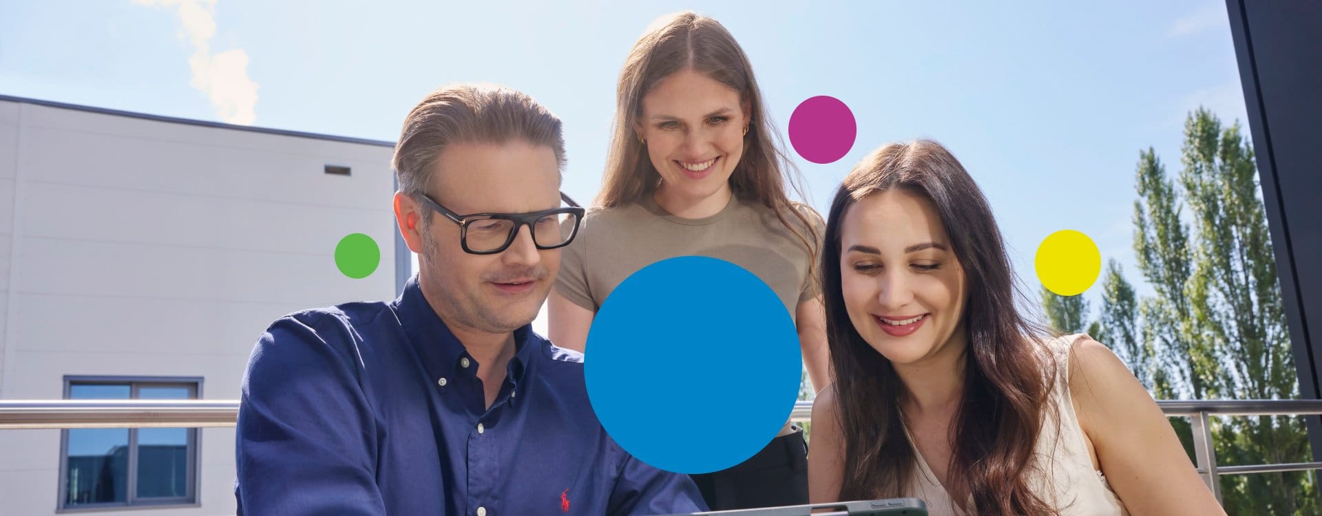 Unsere Werte: Future Focus, Do it Mindset, Community Spirit